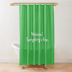 The Good Place Shower Curtain