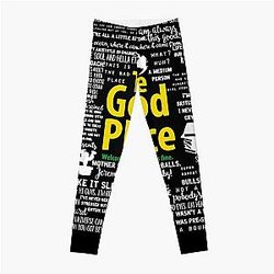 The Good Place Memorable Quotes Leggings