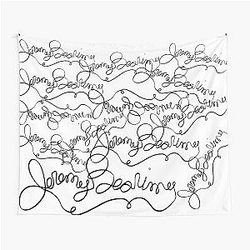 Jeremy Bearimy Pattern The Good Place Tapestry