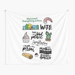 The Good Place Near Each TV Art Tapestry