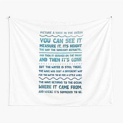 The Good Place Picture a Wave Tapestry