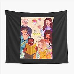 The Good Place Near Chidi Tapestry
