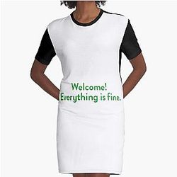 The Good Place Graphic T-Shirt Dress