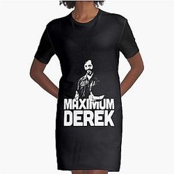 Maximum Derek Graphic T-Shirt Dress Near Each Other