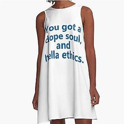 Funny Janet Dress 
The Good Place A-Line Movie Gifts Fans
