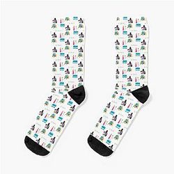 The Good Place Mini Magnet Pack Set Socks