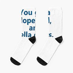 Funny Men Janet The Place Gifts Movie Socks