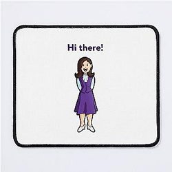 Hi There Janet - The Good Place Mouse Pad