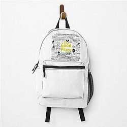 The Good Place Memorable Quotes Backpack