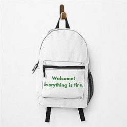 Welcome to The Good Place Backpack