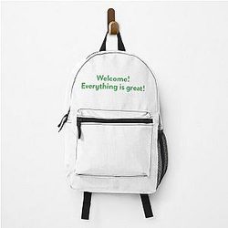 The Good Place. Everything's great Backpack
