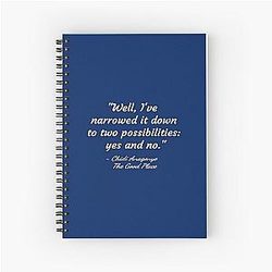 Chidi Anagonye The Good Place Spiral Notebook