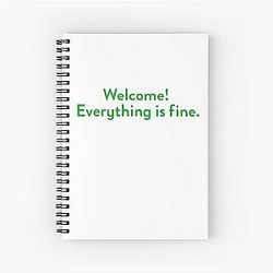 The Good Place Welcome Notebook