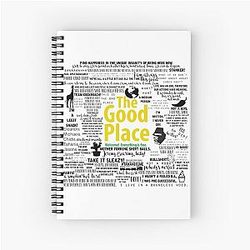 The Good Place Spiral Notebook