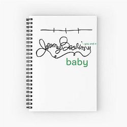 Jeremy Bearimy Baby 
inspired by 
the Good Place 
Spiral Notebook