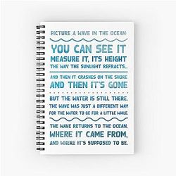 The Good Place Picture a Spiral Notebook