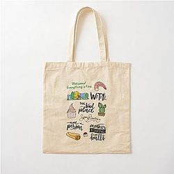 The Good Place TV Show Cotton Tote Bag