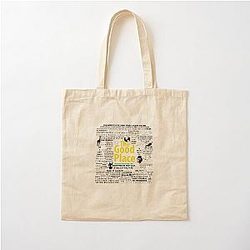 The Good Place Memorable Quote Bag