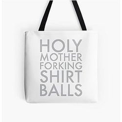 Holy Mother Forking Shirt Bag | The Good Place All Over Print Tote Bag