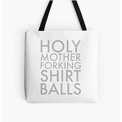 The Good Place Holy Mother Forking Shirt Balls - The Good Place All Over Print Tote Bag
