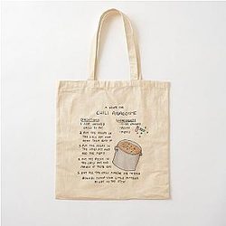 The Good Place - a recipe for Chili Cotton Tote Bag