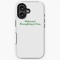 The Good Place Wall iPhone Tough Case