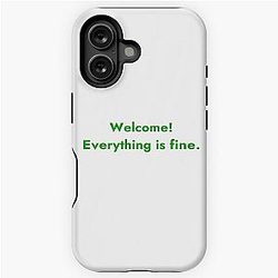 Welcome to The Good Place iPhone Tough Case