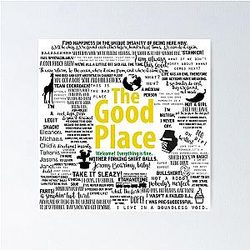 The Good Place Memorable Quotes Poster