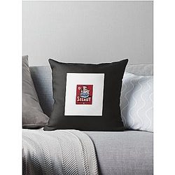 the hold steady cover bear and penguin Graphic T-Shirt Throw Pillow