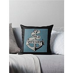 The Hold Steady Throw Pillow