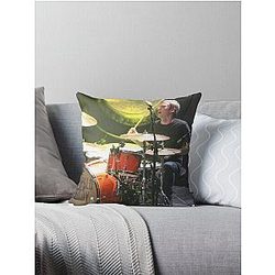 Bobby Drake - The Hold Steady - Photograph Throw Pillow
