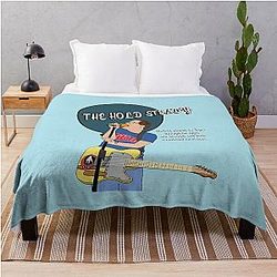 The Hold Steady Band Art Throw Blanket