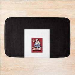 the hold steady cover bear and penguin Graphic T-Shirt Bath Mat