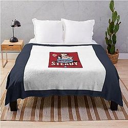 the hold steady cover bear and penguin Throw Blanket