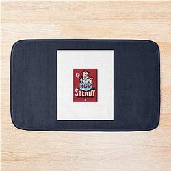 the hold steady cover bear and penguin Bath Mat