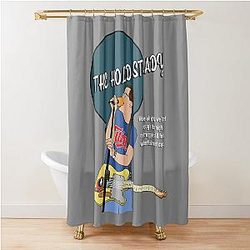 The Hold Steady Band Art Shower Curtain