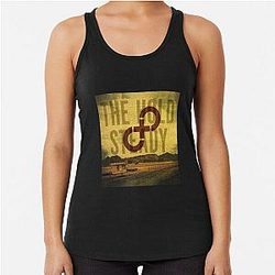 the hold steady cover CD Racerback Tank Top