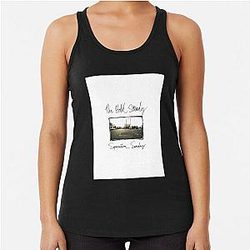 the hold steady separation sunday Racerback Tank Top