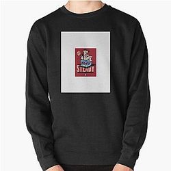 the hold steady cover bear and penguin Graphic T-Shirt Pullover Sweatshirt