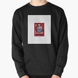 the hold steady cover bear and penguin Pullover Sweatshirt