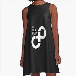 Best of the hold steady logo Genres Alternative rock Essential T-Shirt A-Line Dress