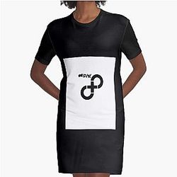 The Hold Steady   Logos Graphic T-Shirt Dress
