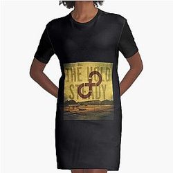 the hold steady cover CD Graphic T-Shirt Dress