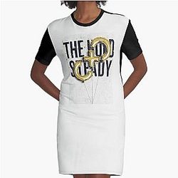 The Hold Steady Birthday Graphic T-Shirt Dress
