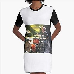 Bobby Drake - The Hold Steady - Photograph Graphic T-Shirt Dress