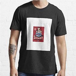 the hold steady cover bear and penguin Graphic T-Shirt Essential T-Shirt