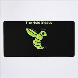 the hold steady logo honey bee  Desk Mat