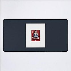 the hold steady cover bear and penguin Desk Mat