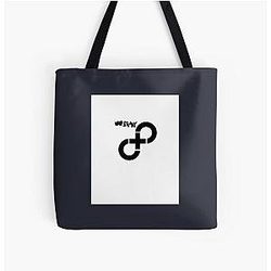 The Hold Steady   Logos All Over Print Tote Bag