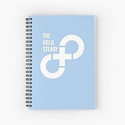 Best of the hold steady logo Genres Alternative rock Essential T-Shirt Spiral Notebook